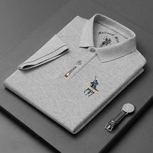 Original Korean Embroidered Polo Shirt (You Get The Minimalist Watch as a Gift)