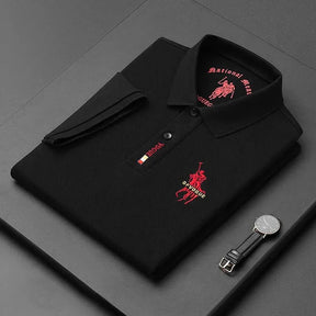 Original Korean Embroidered Polo Shirt