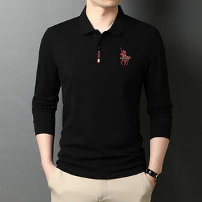 Vogue Long Polo Shirt With Original Korean Embroidery - John Karlo UK