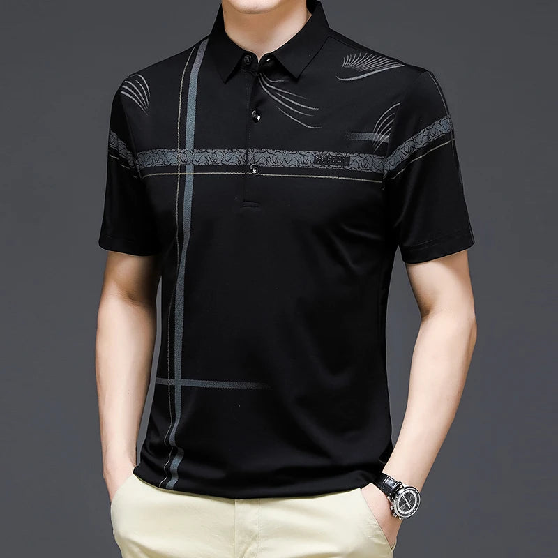 Men's Polo T-Shirt - Egyptian Silk Edition